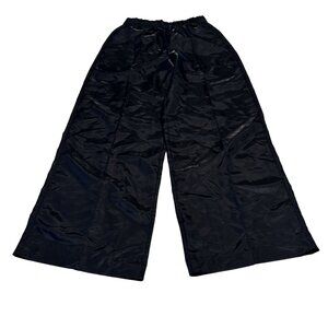 NWT ALO Yoga Afterglow Black Wide Leg Track Pant Women's Small S